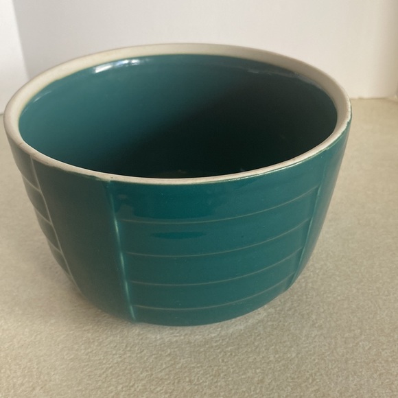 Vintage Hall China Co. for Hotpoint Refrigerators hunter green serving dish - Picture 3 of 7